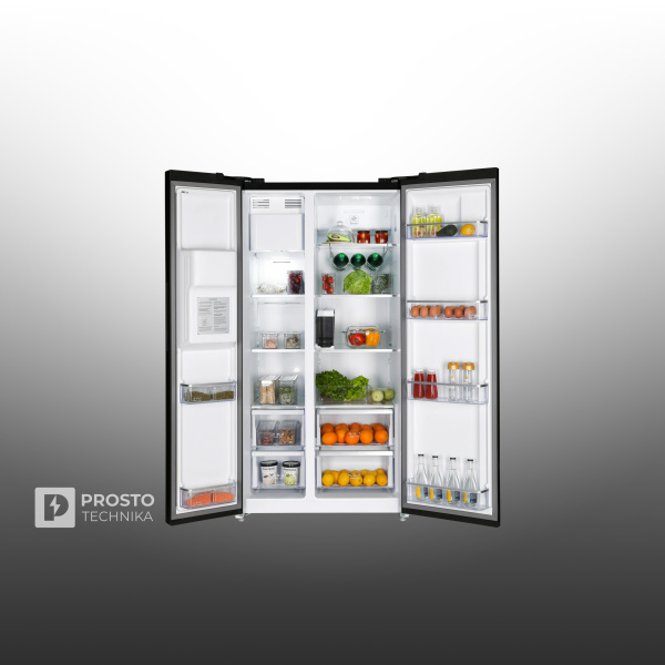 Холодильник HIBERG RFS-655DX NFGB inverter